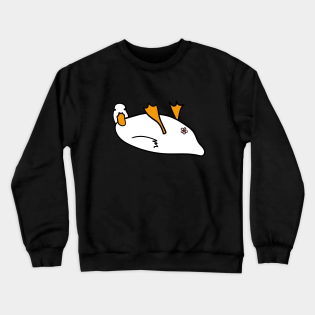 Duck Lover's Duckling Cute Crewneck Sweatshirt by MoreThanThat